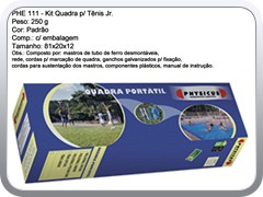 PHE 111 - Kit Quadra para Tenis Jr.