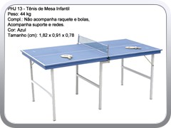 PHJ 13 - Tenis de Mesa Infantil