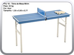 PHJ 16 - Tenis de Mesa Mirim