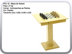 PHJ 18 - Mesa de Xadrez