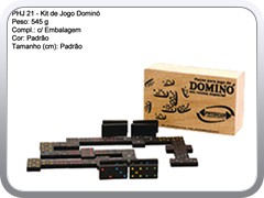 PHJ 21 - Kit de Jogo Domino
