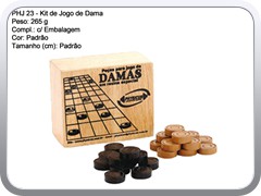 PHJ 23 - Kit de Jogo de Dama