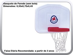 Basquete de Parede (sem bola)