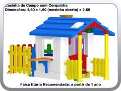 Casinha de Campo com Cerquinha