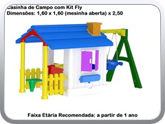 Casinha de Campo com Kit Fly