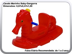 Cavalo Marinho Baby-Gangorra