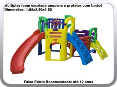 Multiplay (com escalada pequena e protetor com timao)