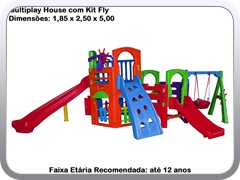 Multiplay House com Kit Fly
