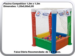 Piscina Competition 1,0m x 1,0m