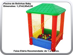 Piscina de Bolinhas Baby