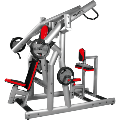 Chest press e lat pulldown
